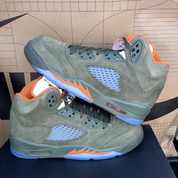 NEW Jordan 5 Retro Olive (2024) GS Size 4.5Y / Women’s Size 6 440888-308 - Picture 1 of 7